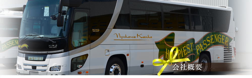 丹生川観光の会社概要ページ